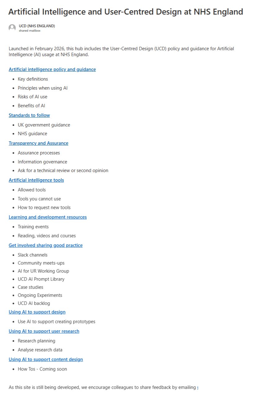 Overview of the UCD AI Hub on the UCD Centre of Expertise